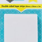 MTS Home Double Sided Tape Strip 80X24X3mm 6 Piece MTS Home Double Sided Tape Strip 80X24X3mm 6 Piece