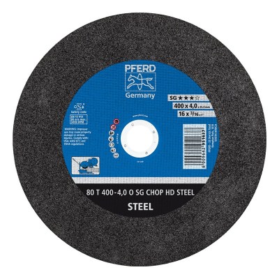Pferd Cutting Disc Steel Flat 400mm 25.4 Bore SG Pferd Cutting Disc Steel Flat 400mm 25.4 Bore SG