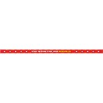 Covid 19 – 3000mm X 100mm Social Distancing Strips – Tork Craft Red Stay Within Covid 19 – 3000mm X 100mm Social Distancing Strips – Tork Craft Red Stay Within