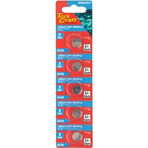 Cr1225 3V Lithium Coin Battery X5 Pack (Moq 20) Cr1225 3V Lithium Coin Battery X5 Pack (Moq 20)