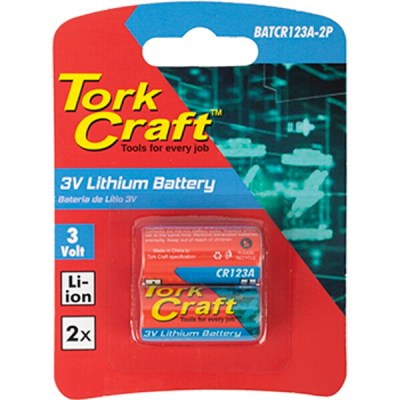 Cr123A 3V Lithium Battery X2 Per Card (Moq 6) Cr123A 3V Lithium Battery X2 Per Card (Moq 6)