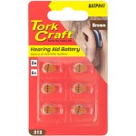 Pr41 Zinc-Air Hearing Aid Battery X6 Pack Brown Pr41 Zinc-Air Hearing Aid Battery X6 Pack Brown