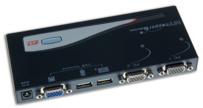 Rextron 2-Port USB KVM Switch With Cables Rextron 2-Port USB KVM Switch With Cables