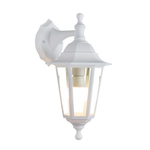 Eurolux Lantern Wall 6 Panel Down Facing White Eurolux Lantern Wall 6 Panel Down Facing White