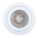 Eurolux Downlight Straight Twist Gu10 White Eurolux Downlight Straight Twist Gu10 White