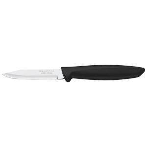 Tramontina 3 (8cm)” Paring Knife, Plenus Range, Dishwasher Safe – Black, Silver Tramontina 3 (8cm)” Paring Knife, Plenus Range, Dishwasher Safe – Black, Silver
