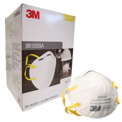3M Facial Mask – 8810SSA Respirator FFP2 (Pack of 20) 3M Facial Mask – 8810SSA Respirator FFP2 (Pack of 20)