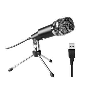 Fifine K668 Uni-Directional USB Condensor Microphone with Tripod – Black Fifine K668 Uni-Directional USB Condensor Microphone with Tripod – Black