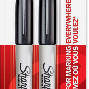 Sharpie Fine Permanent Marker 2pk Sharpie Fine Permanent Marker 2pk