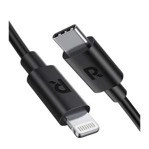 RAVPower Type-C to Lightning Cable 100cm – Black RAVPower Type-C to Lightning Cable 100cm – Black
