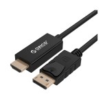 Orico 3m Display Port to HDMI Cable – Black Orico 3m Display Port to HDMI Cable – Black
