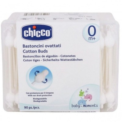 Chicco Cot/Buds W/ Ear Protect-90Piece Chicco Cot/Buds W/ Ear Protect-90Piece
