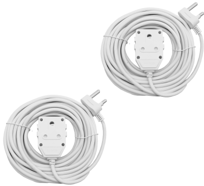 Two Pack 10M Heavy Duty 16A Extension Electrical Lead / Cord / Cable Two Pack 10M Heavy Duty 16A Extension Electrical Lead / Cord / Cable