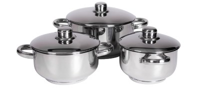 Xcalibur Line Chef – 6 Piece Stainless Steel Cookware Set Xcalibur Line Chef – 6 Piece Stainless Steel Cookware Set