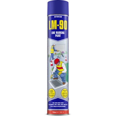 Action Can Line Marking Paint Lm-90 Blue 750Ml Action Can Line Marking Paint Lm-90 Blue 750Ml