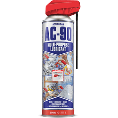 Action Can Multi Purpose Lube Ac-90 Lpg Twin Spray 500Ml Action Can Multi Purpose Lube Ac-90 Lpg Twin Spray 500Ml