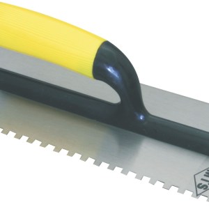 MTS Trowel Plaster Notch Plastic Handle 8mm MTS Trowel Plaster Notch Plastic Handle 8mm