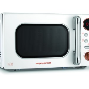 Morphy Richards – 20 Litre 800W Accents Digital Microwave – Rose Gold White Morphy Richards – 20 Litre 800W Accents Digital Microwave – Rose Gold White