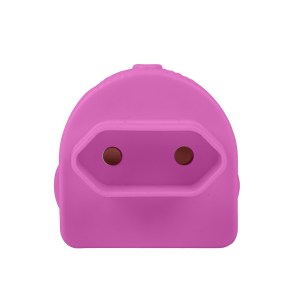 Electricmate Single Euromate Adaptor – Pink Electricmate Single Euromate Adaptor – Pink