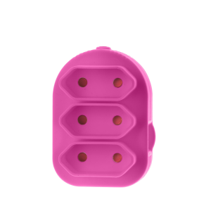 Electricmate Triple Euromate Adaptor – Pink Electricmate Triple Euromate Adaptor – Pink