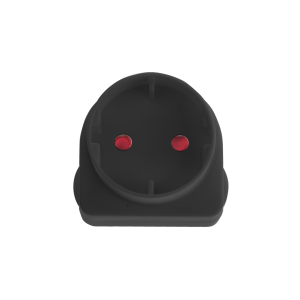 Electricmate Schuko Adaptor – Black Electricmate Schuko Adaptor – Black