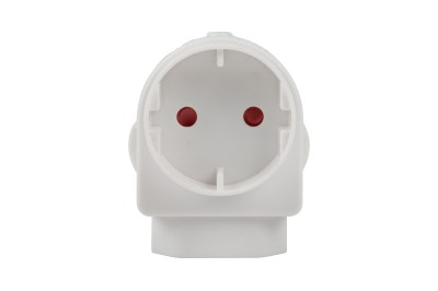Electricmate Schuko/Euromate Adaptor – White Electricmate Schuko/Euromate Adaptor – White