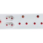 Electricmate 2X16+2x5Amp 3Pin Adaptor Surge Electricmate 2X16+2x5Amp 3Pin Adaptor Surge