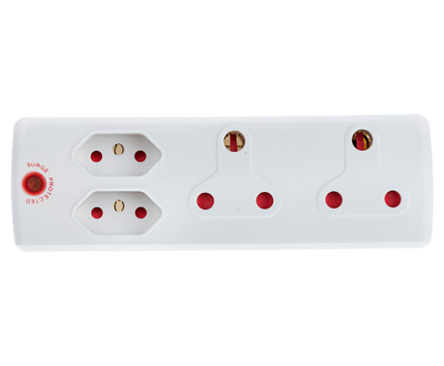 Electricmate 2X16+2x5Amp 3Pin Adaptor Surge Electricmate 2X16+2x5Amp 3Pin Adaptor Surge