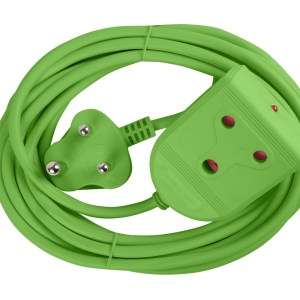 Electricmate 16A 5m Extension Lead – Green Electricmate 16A 5m Extension Lead – Green