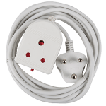 Electricmate 10A 3m Extension Lead – White Electricmate 10A 3m Extension Lead – White