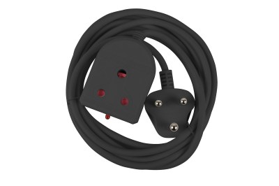 Electricmate 10A 3m Extension Lead – Black Electricmate 10A 3m Extension Lead – Black