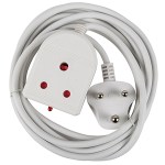 Electricmate 10A 5m Extension Lead – White Electricmate 10A 5m Extension Lead – White