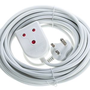 Electricmate 10A 10m Extension Lead – White Electricmate 10A 10m Extension Lead – White