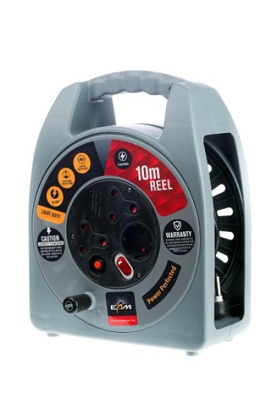 Electricmate 10Amp 10m Cassette Reel Electricmate 10Amp 10m Cassette Reel