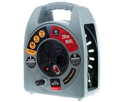 Electricmate 10 Amp 20m Cassette Reel Electricmate 10 Amp 20m Cassette Reel