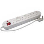 Multiplug 8 Way Electrical: With Overload & Control Switch (E27) Multiplug 8 Way Electrical: With Overload & Control Switch (E27)