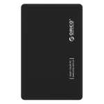 Orico 2.5″ USB3.0 External HDD Enclosure – Silver – Black Orico 2.5″ USB3.0 External HDD Enclosure – Silver – Black