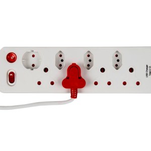 Electricmate 8 Way Multiplug with Surge Protection Electricmate 8 Way Multiplug with Surge Protection