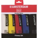 AMSTERDAM Acrylic Paint Primary Set 5 x 120ml AMSTERDAM Acrylic Paint Primary Set 5 x 120ml