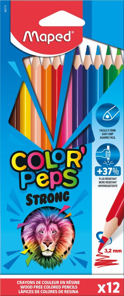 Maped Strong Triangular Colour Pencils 12’s Maped Strong Triangular Colour Pencils 12’s