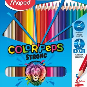 Maped Strong Triangular Colour Pencils 24’s Maped Strong Triangular Colour Pencils 24’s