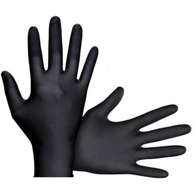 Tuff Gloves – Heavy Duty Black Nitrile Gloves (Pack of 10 Gloves / 5 Pairs) – XL Tuff Gloves – Heavy Duty Black Nitrile Gloves (Pack of 10 Gloves / 5 Pairs) – XL