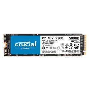Crucial P2 500GB PCIE NVME M.2 SSD – Black Crucial P2 500GB PCIE NVME M.2 SSD – Black