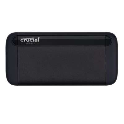 Crucial X8 2TB USB Type-C Portable External SSD – Black Crucial X8 2TB USB Type-C Portable External SSD – Black