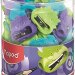 Maped Monster 1 Hole Sharpeners – Tub of 65 Maped Monster 1 Hole Sharpeners – Tub of 65