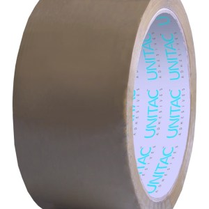 Unitac Large Core Packaging Tape Buff 48mm x 50m Box Of 36 Unitac Large Core Packaging Tape Buff 48mm x 50m Box Of 36