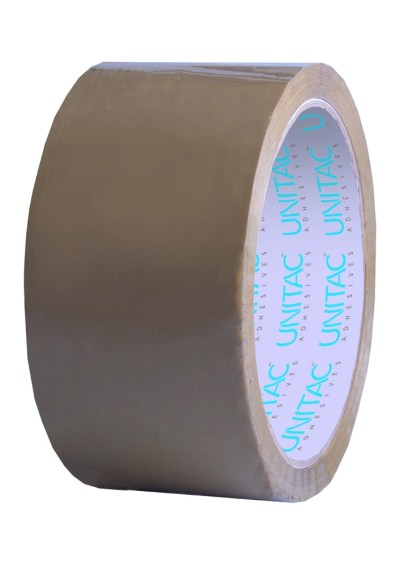 Unitac Large Core Packaging Tape Buff 48mm x 50m Box Of 36 Unitac Large Core Packaging Tape Buff 48mm x 50m Box Of 36