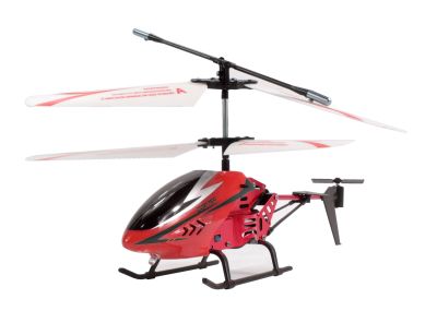 I/R 3.5 Channel Alloy Helicopter w/Gyro (22cm long) w/Batt. & Charger – Red I/R 3.5 Channel Alloy Helicopter w/Gyro (22cm long) w/Batt. & Charger – Red