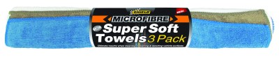Shield Micro Fibre Super Soft Towels 3 Pack Shield Micro Fibre Super Soft Towels 3 Pack