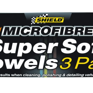 Shield Micro Fibre Super Soft Towels 3 Pack Shield Micro Fibre Super Soft Towels 3 Pack